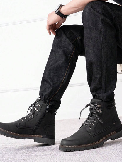 Orthopedic Hiking Boots with side zip