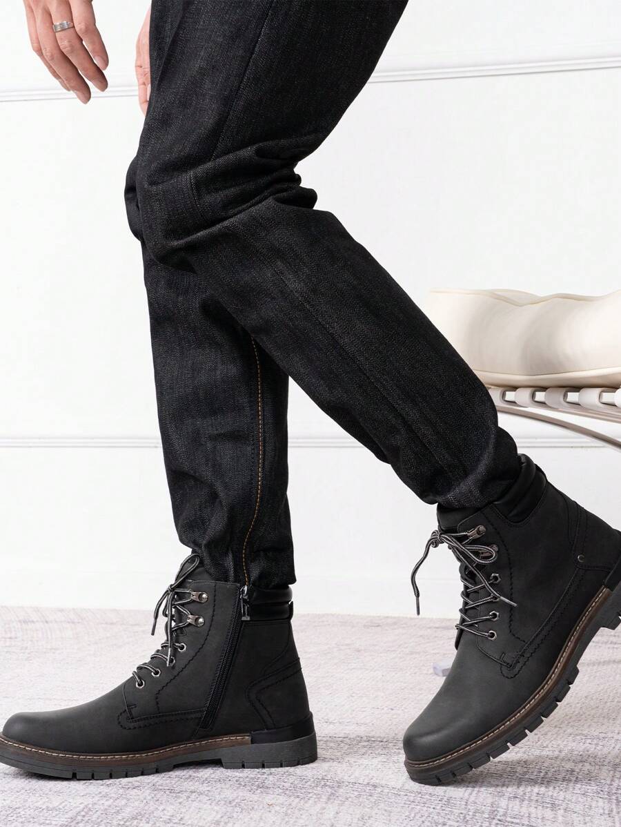 Orthopedic Hiking Boots with side zip