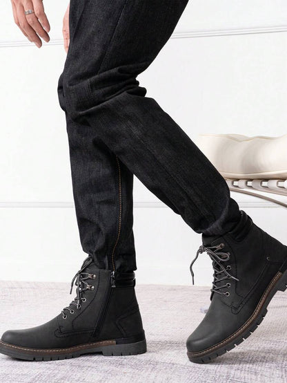 Orthopedic Hiking Boots with side zip