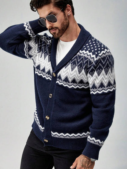 Black Embroidered Cardigan