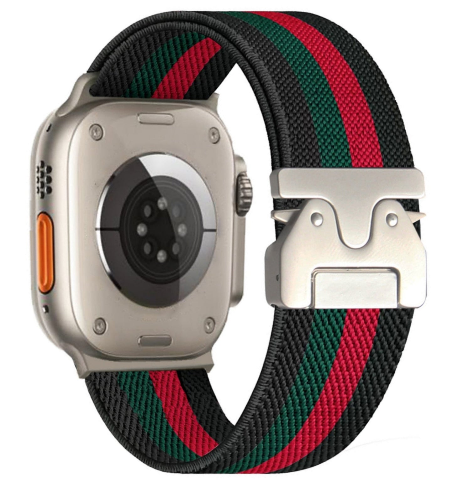 Stylish Woven Nylon Strap for Apple Watch - BritishElegance