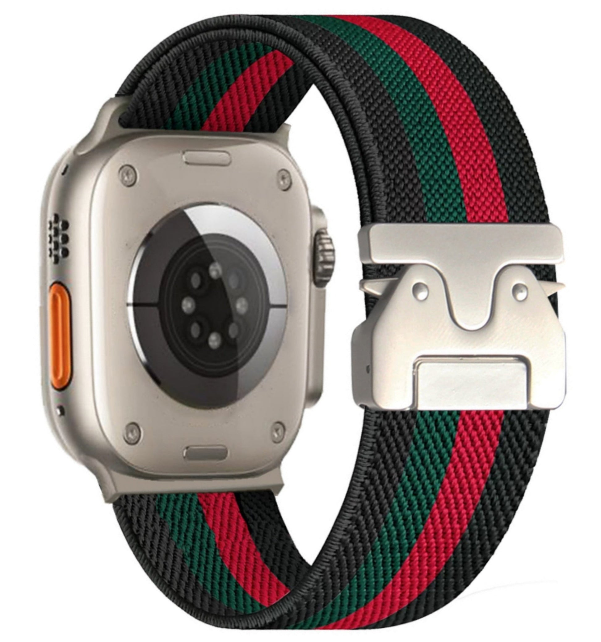 Stylish Woven Nylon Strap for Apple Watch - BritishElegance