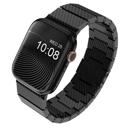 Thin Carbon Fiber Smart Watch Strap With Durable Cover