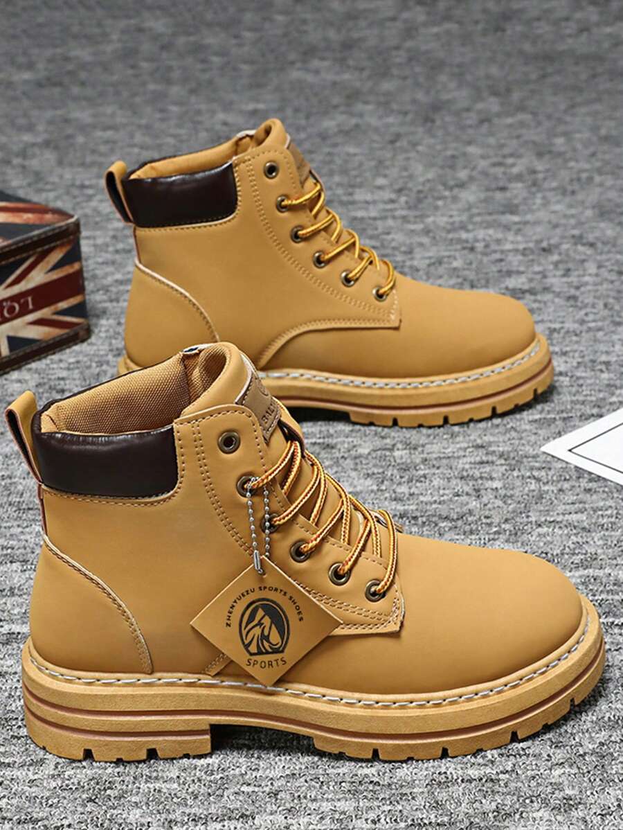 Waterproof Hiking Boots Khaki