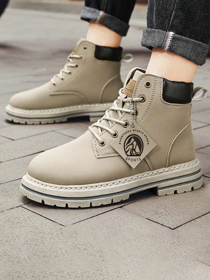 Waterproof Hiking Boots Khaki