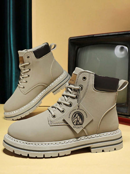 Waterproof Hiking Boots Khaki