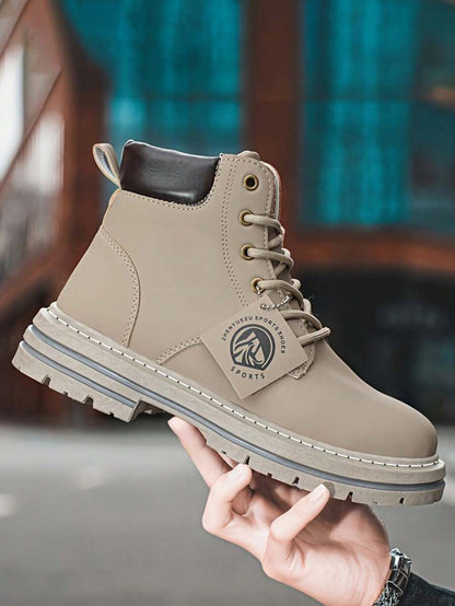 Waterproof Hiking Boots Khaki