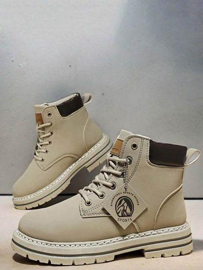 Waterproof Hiking Boots Khaki