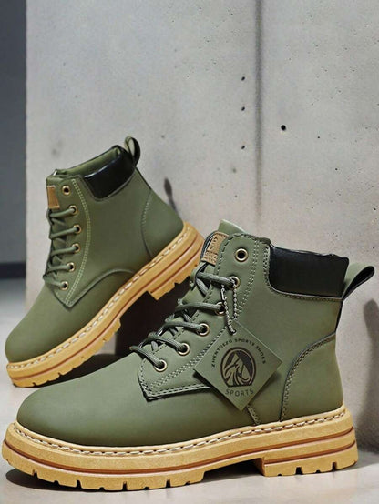Waterproof Hiking Boots Khaki