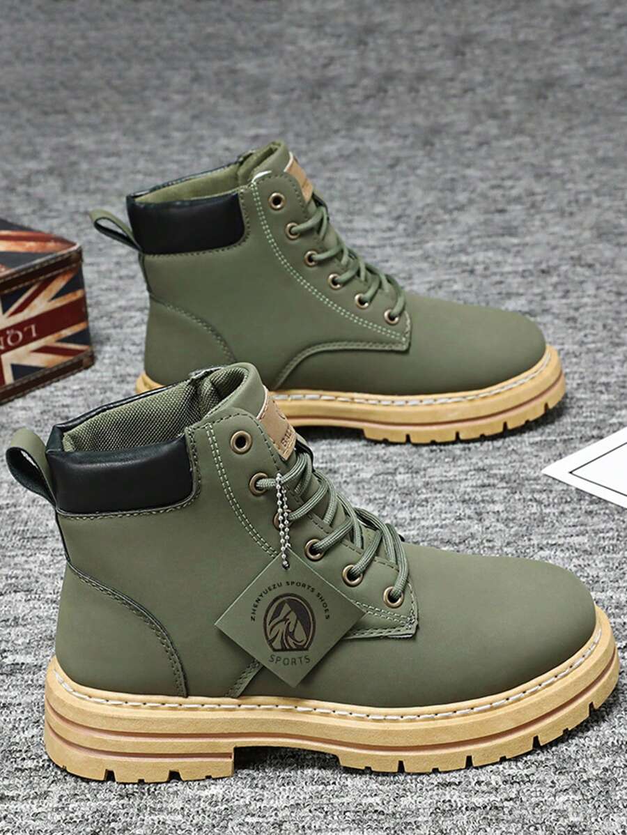 Waterproof Hiking Boots Khaki