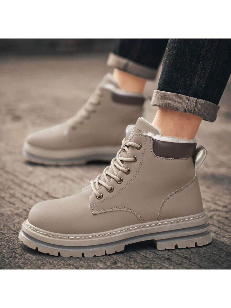 Stylish Winter Boots Grey