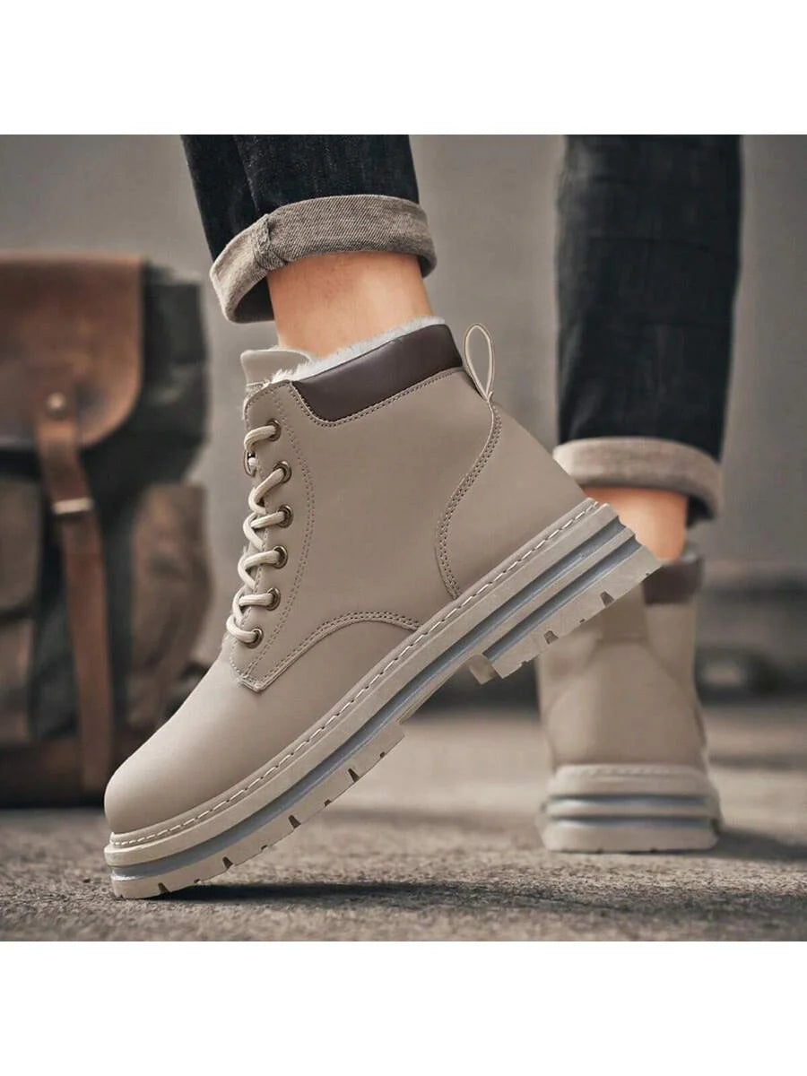 Stylish Winter Boots Grey