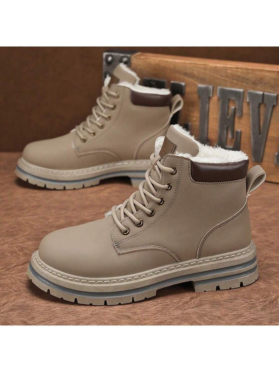 Stylish Winter Boots Grey