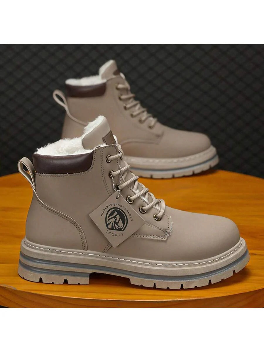 Stylish Winter Boots Grey
