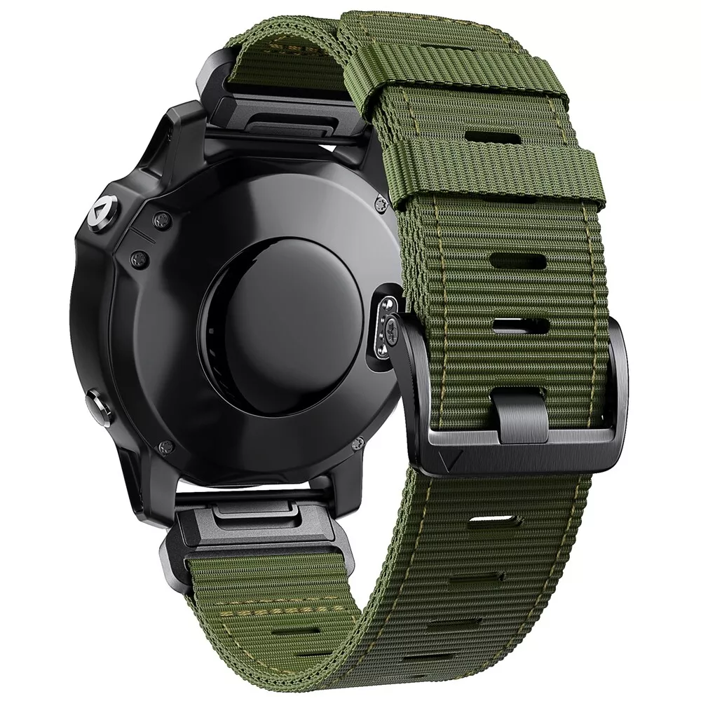 Durable Nylon Watch Band for Garmin Fenix Models - BritishElegance