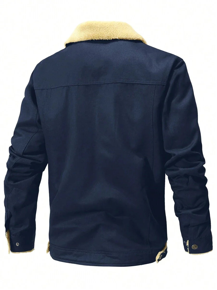 Thermal Bomber Coat Khaki