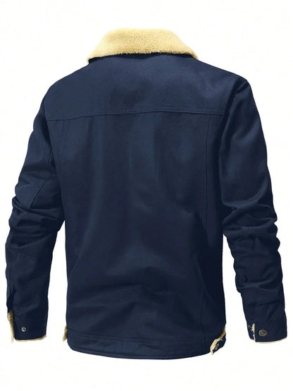 Thermal Bomber Coat Khaki