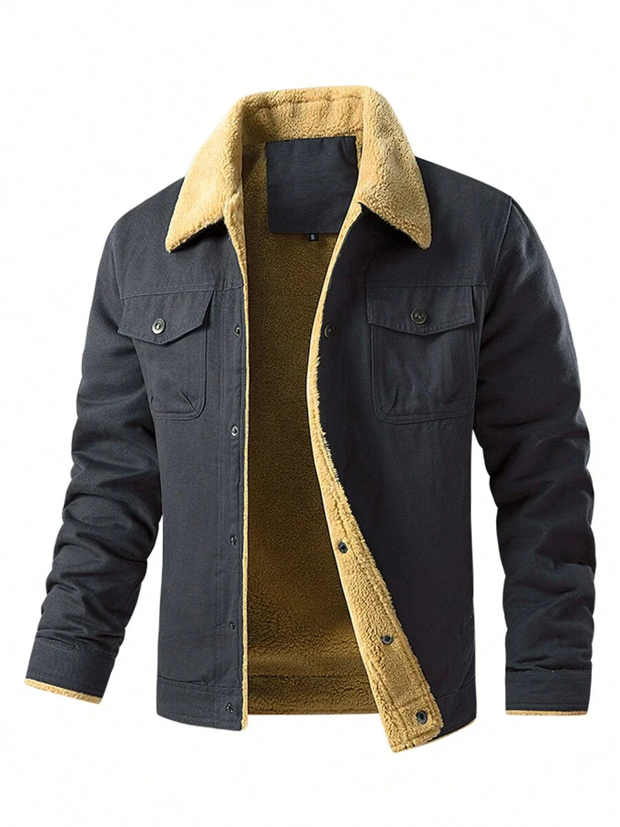 Thermal Bomber Coat Khaki