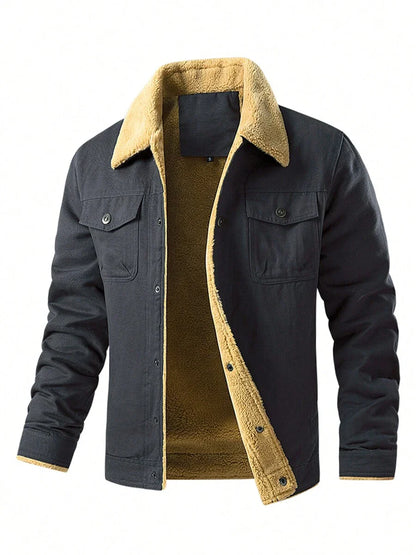 Thermal Bomber Coat Khaki