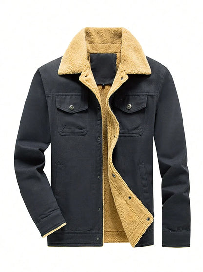 Thermal Bomber Coat Khaki