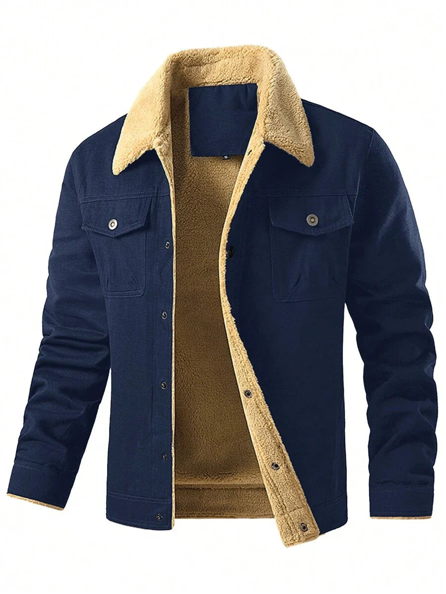 Thermal Bomber Coat Khaki