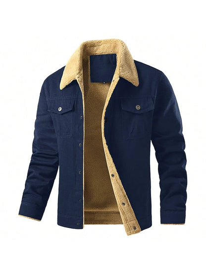 Thermal Bomber Coat Khaki