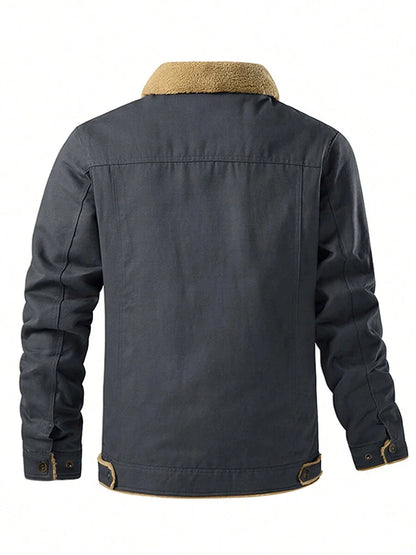 Thermal Bomber Coat Khaki