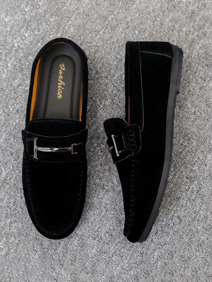 Breathable Driving Loafers Black