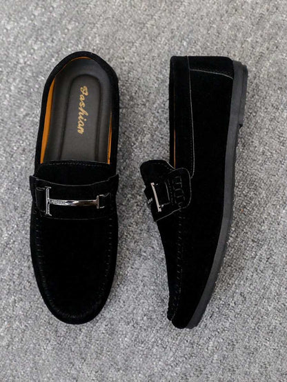 Breathable Driving Loafers Black