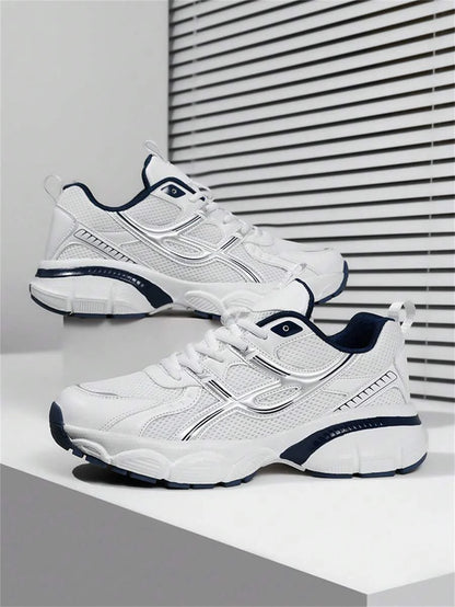 Breathable Chunky Sneakers Beige