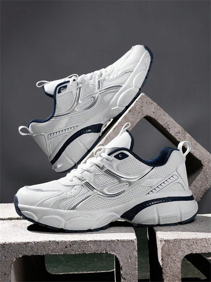 Breathable Chunky Sneakers Beige