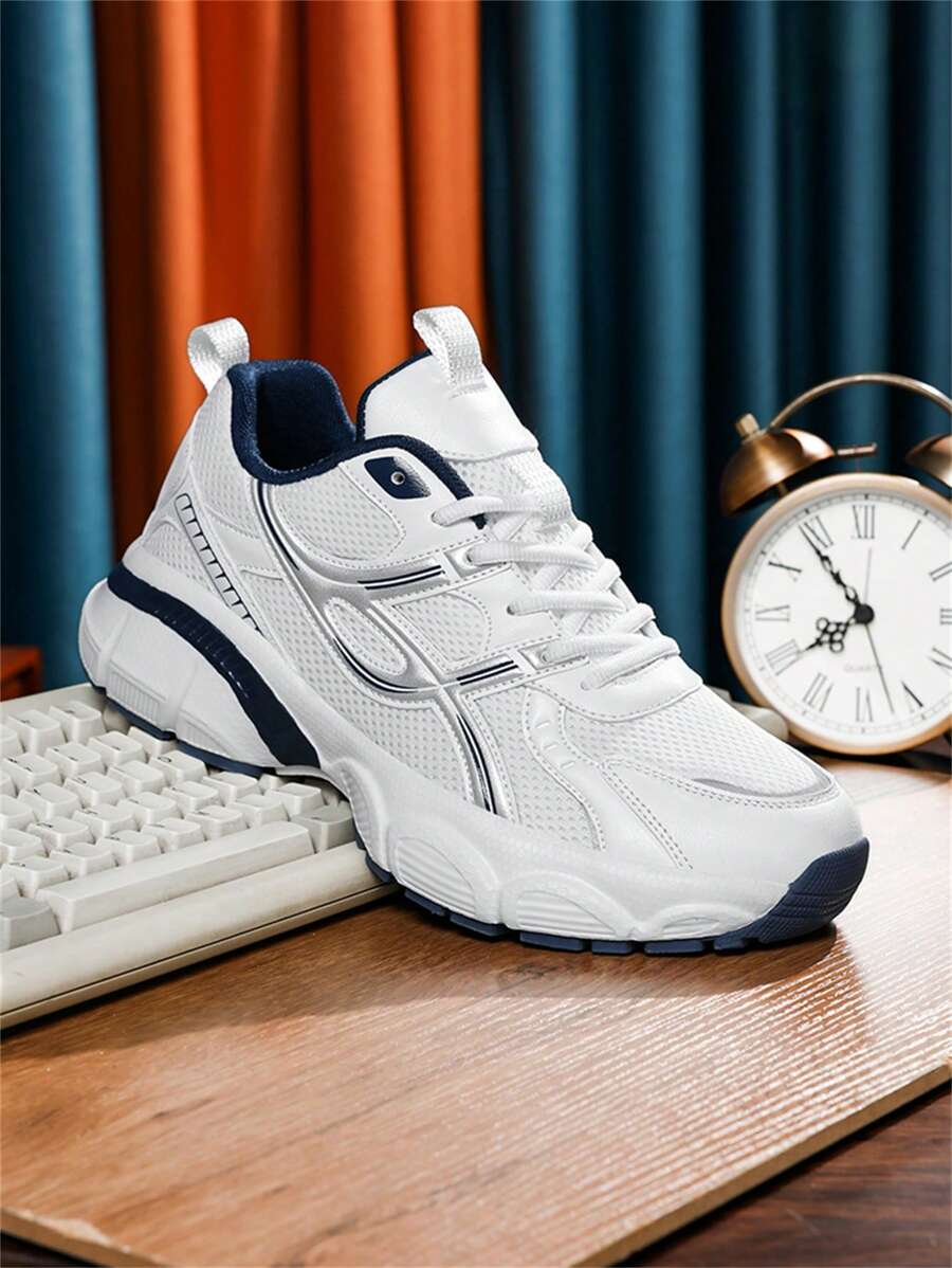 Breathable Chunky Sneakers Beige
