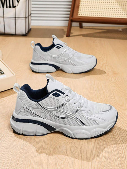 Breathable Chunky Sneakers Beige