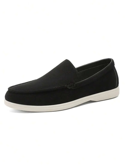Casual Black Loafers Size M