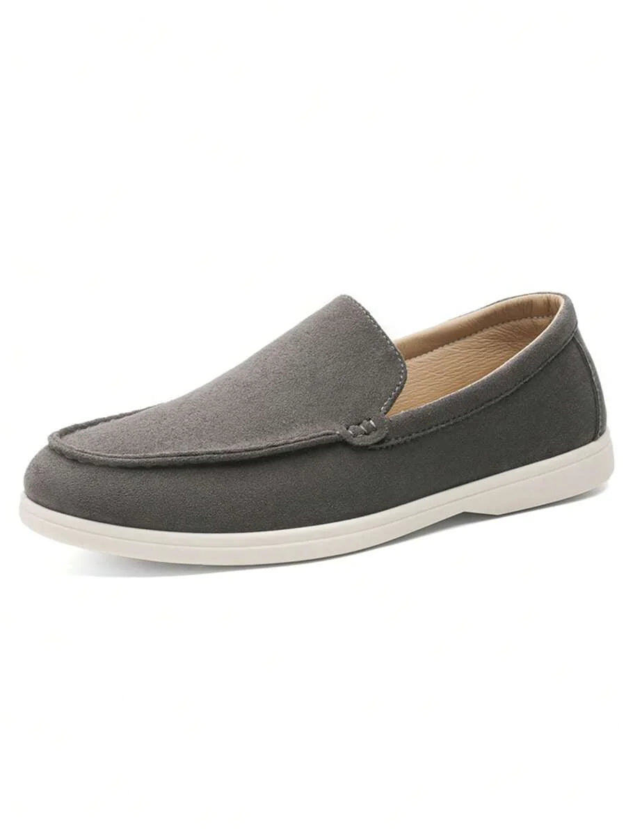 Beige Casual Loafers Soft Sneakers