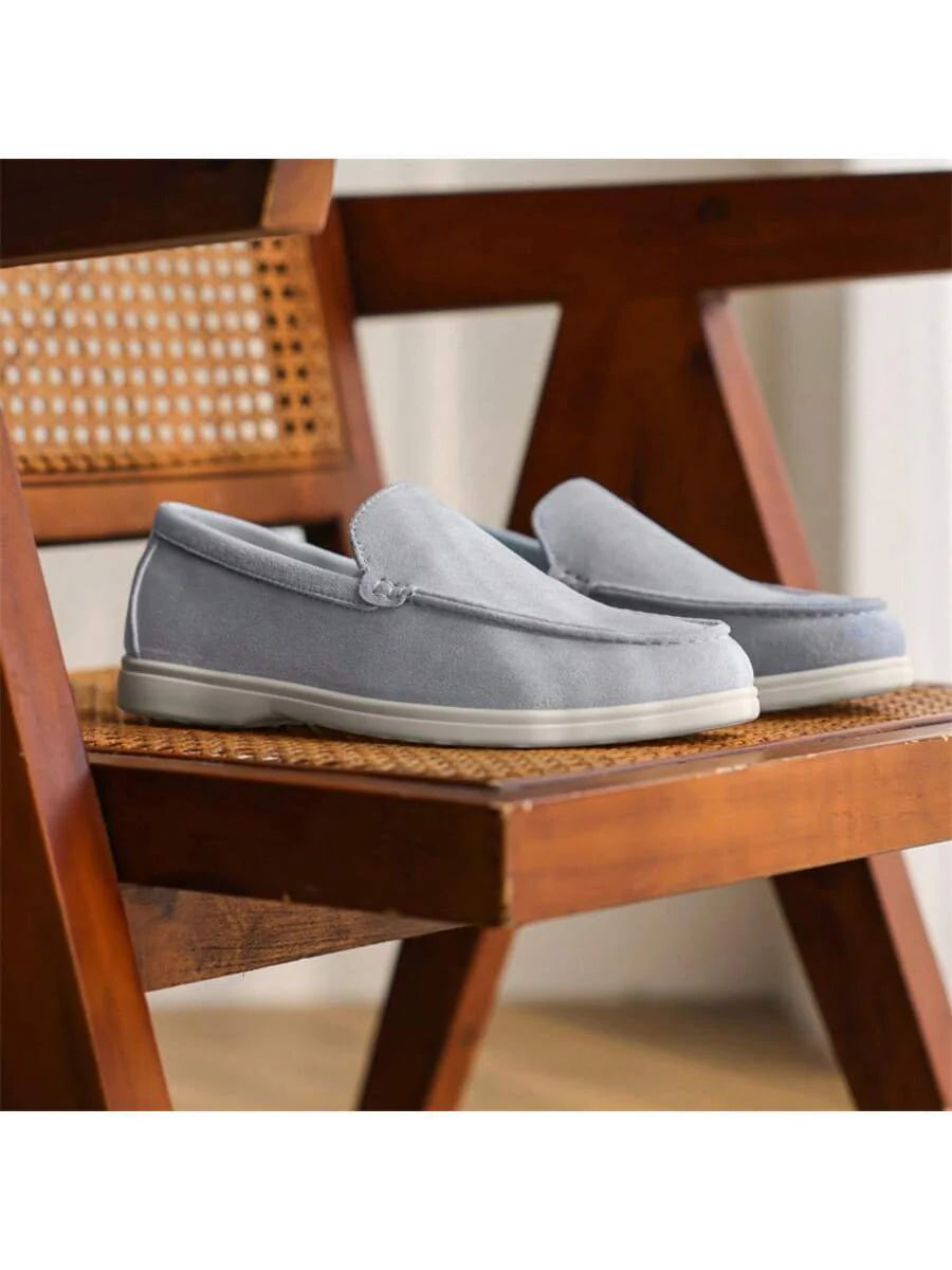 Beige Casual Loafers Soft Sneakers