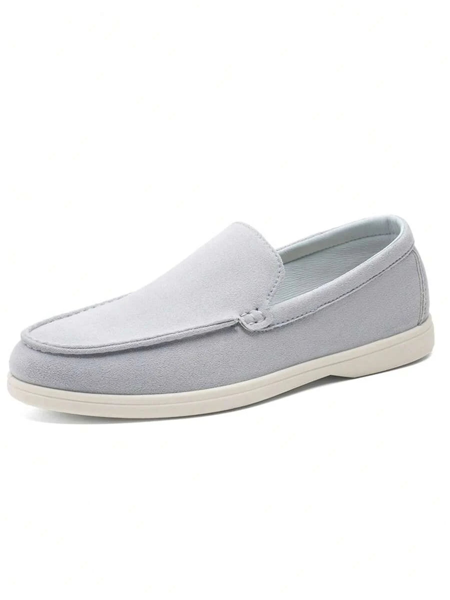 Beige Casual Loafers Soft Sneakers