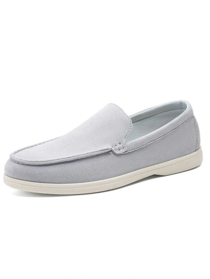 Beige Casual Loafers Soft Sneakers