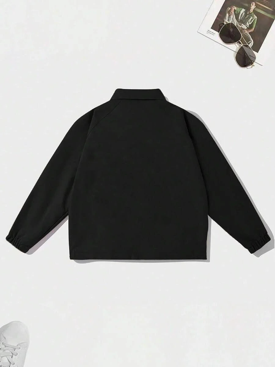 Casual Black Jacket