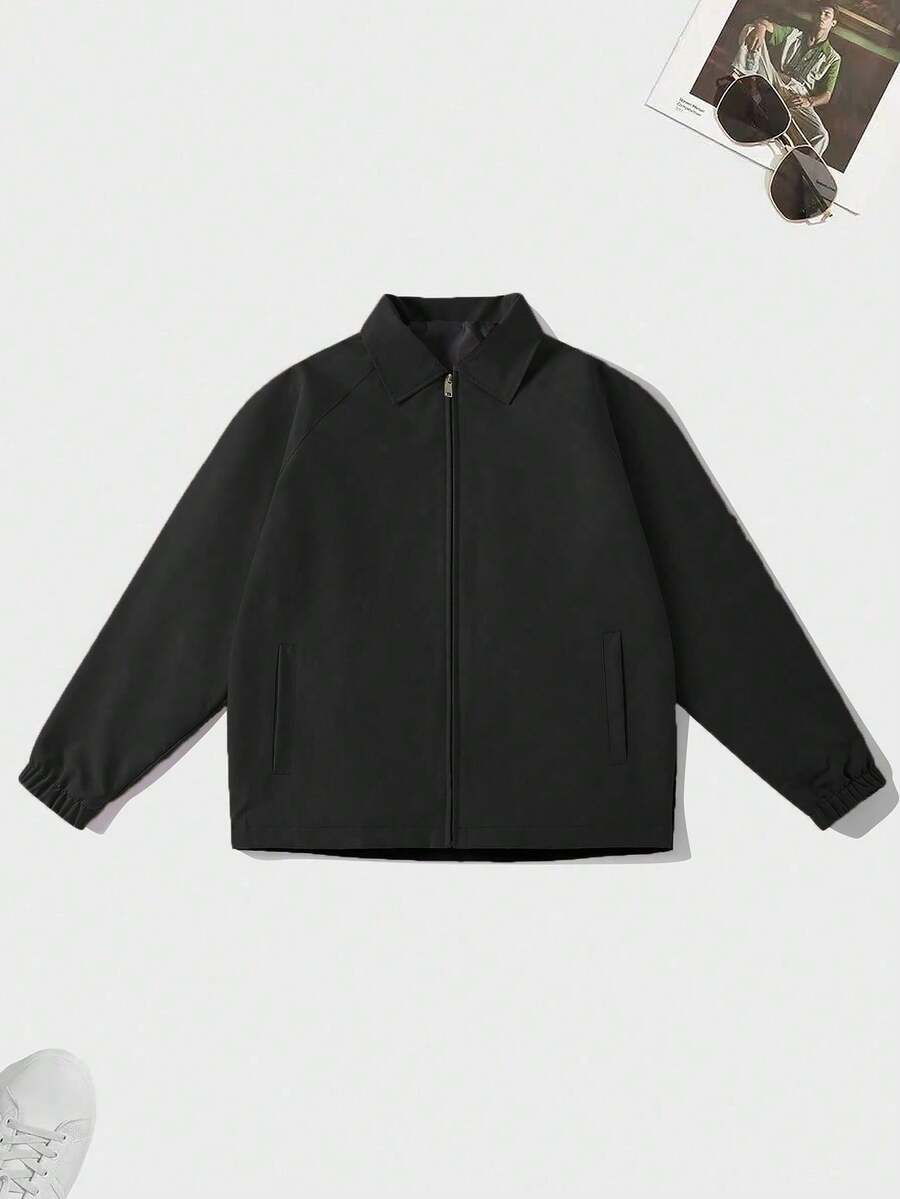 Casual Black Jacket