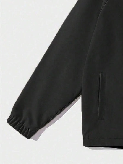 Casual Black Jacket