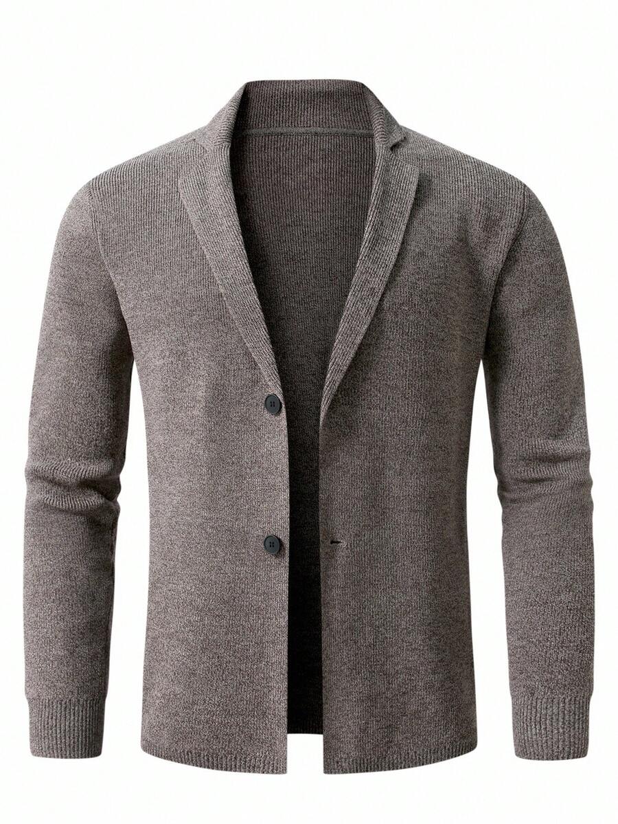 Casual Men's Cardigan Multicolor