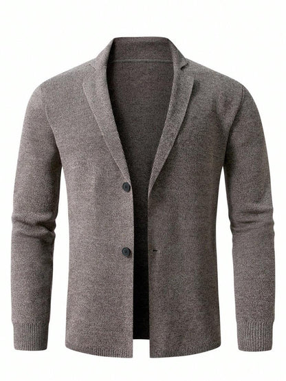 Casual Men's Cardigan Multicolor