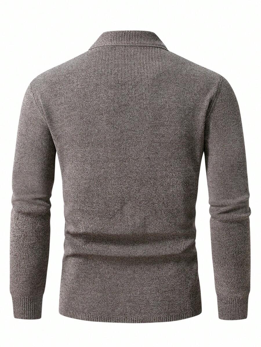 Casual Men's Cardigan Multicolor