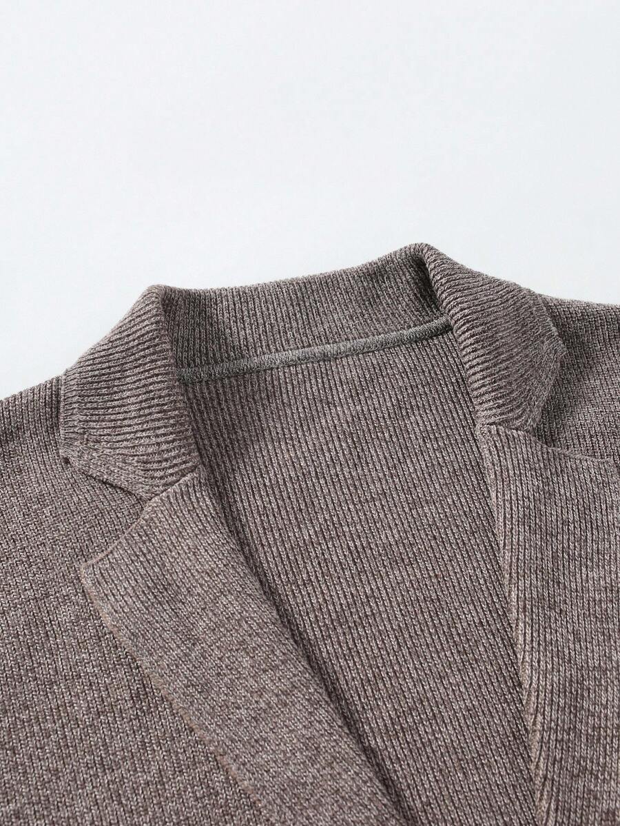 Casual Men's Cardigan Multicolor