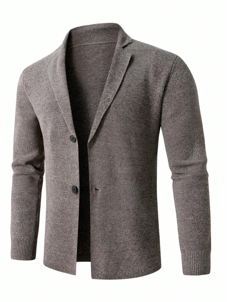 Casual Men's Cardigan Multicolor
