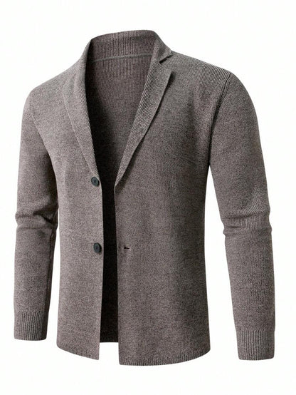 Casual Men's Cardigan Multicolor