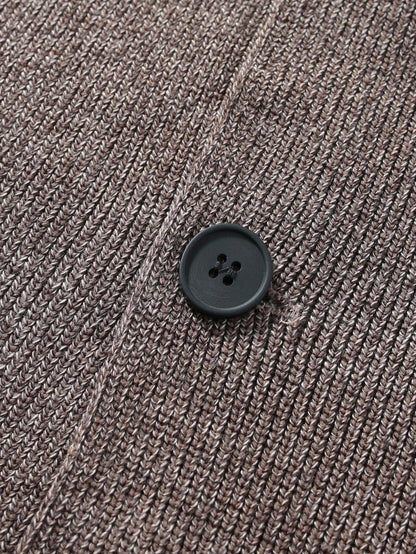 Casual Men's Cardigan Multicolor