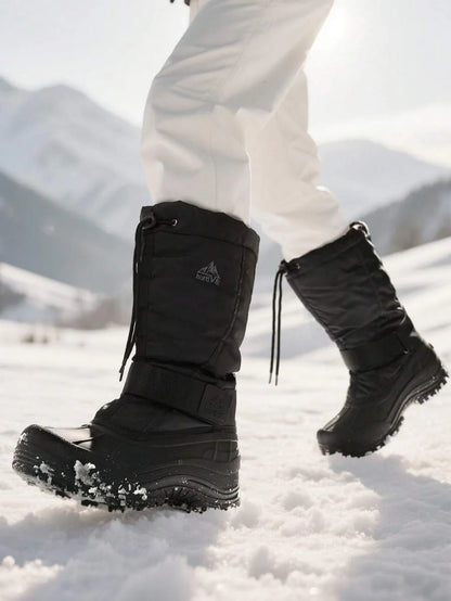 Waterproof Winter Boots Black