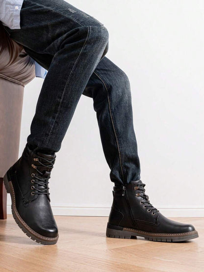 Orthopedic Hiking Boots with side zip
